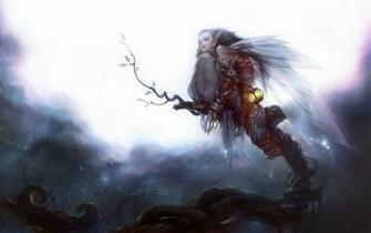 Fantasy Art Fairies Wide HD Wallpaper Res