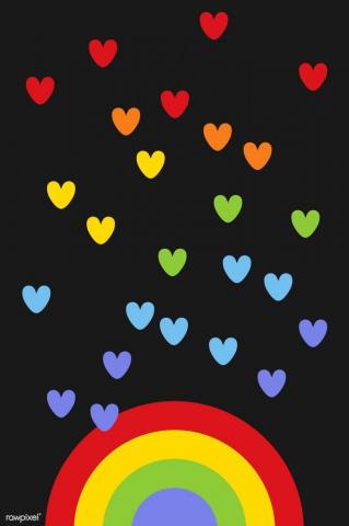 Premium Vector Of Support Lgbtq Pride Heart Element