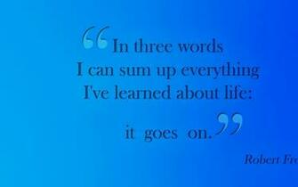 Wallpaper Text Quotes Frost Life Wisdom