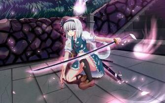 Anime Girls Touhou Konpaku Youmu Wallpaper HD Desktop And