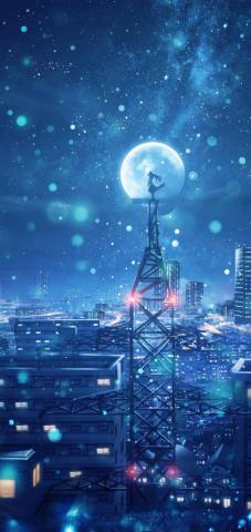 Anime Scenery Wallpaper iPhone