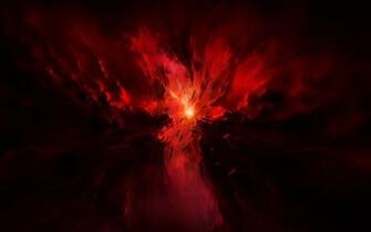 Bright Red Shine Space HD Wallpaper 3d Desktop