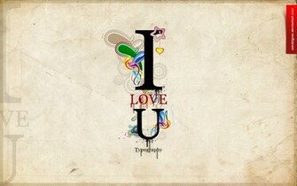 Love U Google Themes Typography I Wallpaper