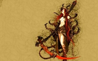 Female Warrior Fantasy Wallpaper