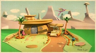The Flintstones House By Fabriciocampos