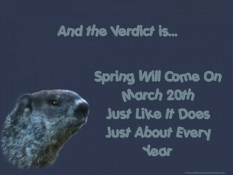 Groundhog Day Wallpaper Background For Desktop Featuring A Funny
