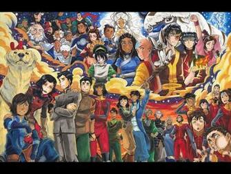 Templo Avatar Aang Y Korra Wallpaper
