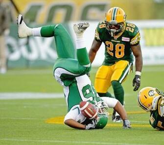 Edmonton Eskimos In On June Elie Ngoyi