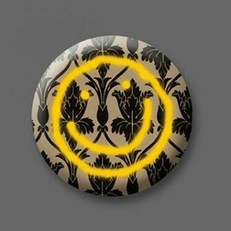 Bbc Sherlock Smiley Face Inch Button Badge By Spookyisland