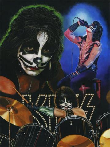 Peter Criss Kiss By Alberth Kill2590