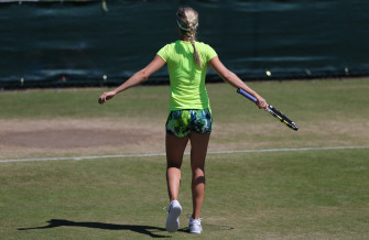 Eugenie Bouchard Hintergrundbild iPhone Wallpaper