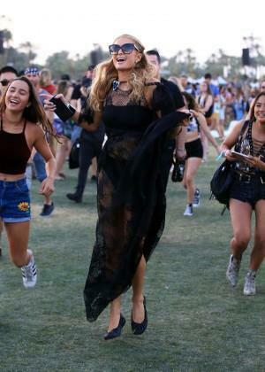 Paris Hilton Coachella Valley Music And Arts Festival