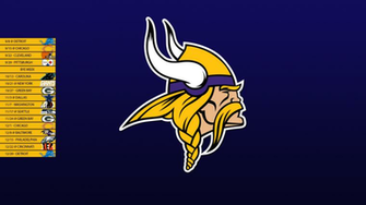 Minnesota Vikings Schedule Wallpaper By Sevenwithat