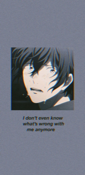 Sad Anime Quotes Wallpaper