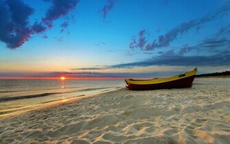 Nice Sunset Beach Wallpaper