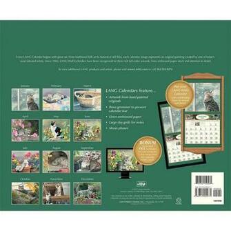 Susan Bourdet Cats In The Country Christian Wall Calendar