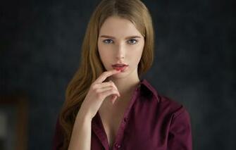 Wallpaper Portrait Alina Retouching Eugene Sibirev Image For