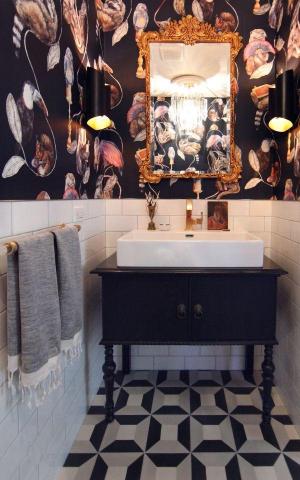 Final Reveal The Bathroom Makeover One Room Challenge House