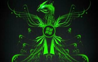 Green Windows Logo Wallpaper