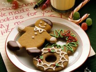 Christmas Desktop Wallpaper Cookies