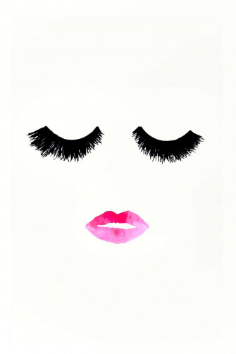 Girl With Cute Makeup Wallpaper