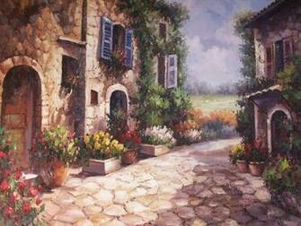 Italian Villas HD Wallpaper