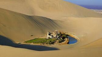 Desert HD Wallpaper Oasis Desktop Most