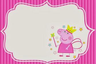 Peppa Pig Fairy Invitations And Party Printables Oh My Fiesta