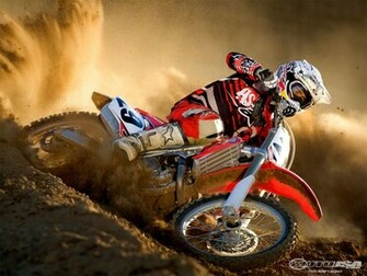 Honda Dirt Bike Wallpaper