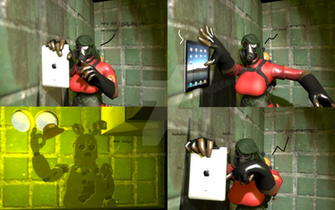 Fnaf3 Gmod Ma Lady By Olainthepyro