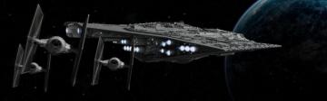 Spaceship Star Wars Tie Fighter Multiple Display Wallpaper HD