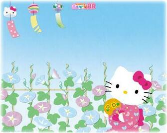 Hello Kitty Spring Wallpaper