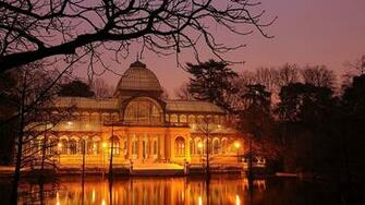 Crystal Palace Madrid Widescreen Wallpaper