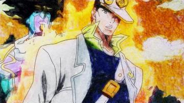 Jotaro Kujo Star Platinum Jojo S Bizarre Adventure HD Wallpaper