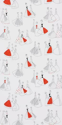 1950s Wallpaper And Fabrics New Line Breaking News Retro