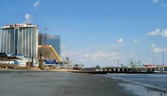 Atlantic City Beach Morning By Mindwerkz