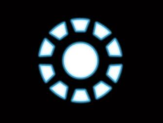 Background Iron Man Black Arc Reactor Wallpaper