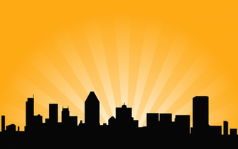 City Skyline Vector Background Labs