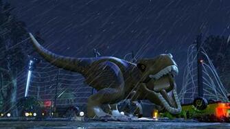 Lego Jurassic World Wallpaper In