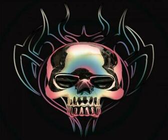 Silver Skull Wallpaper Screensaver Pre Id