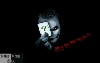 Joker Why So Serious Wallpaper