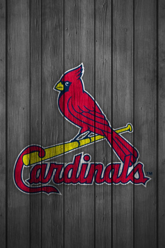 iPhone Wallpaper St Louis Cardinals Wood