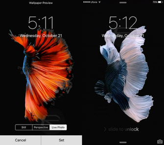 Enable iPhone 6s Plus Live Wallpaper On