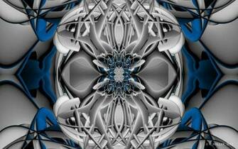 Symmetrical Abstract Wallpaper By Vickym72