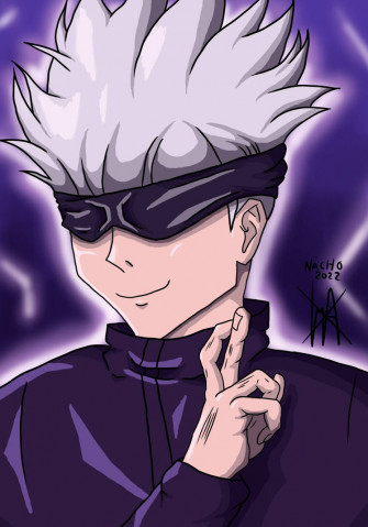 Satoru By Nachosonic Wallpaper
