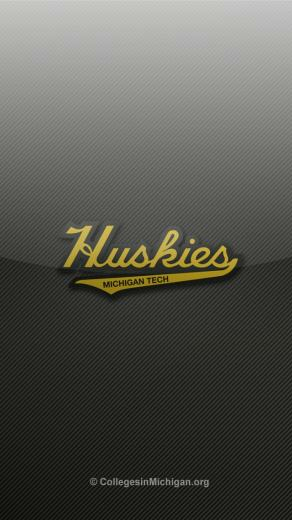 Michigan iPhone Wallpaper Tech Huskies