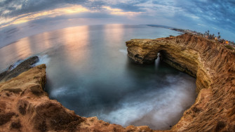 Wallpaper San Diego 4k HD Sunset Sunrise Cliffs