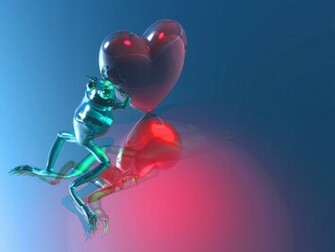 3d Heart Valentine Wallpaper Best HD Background