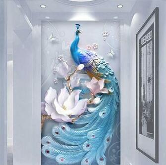 Usd 8d Porch Wall Covering Aisle Decoration Murals Corridor