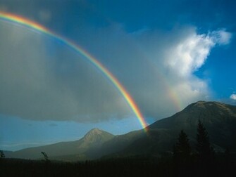 Kootenay Rainbow Desktop Pc And Mac Wallpaper